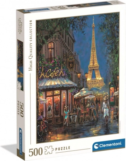 Puzle Clementoni Night at the Eiffel Café 500 gabali