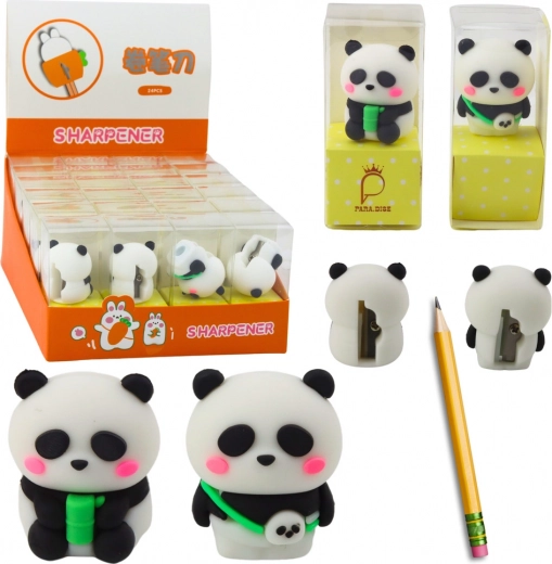 Panda asināmais plānām zīmuļiem un krītiņiem