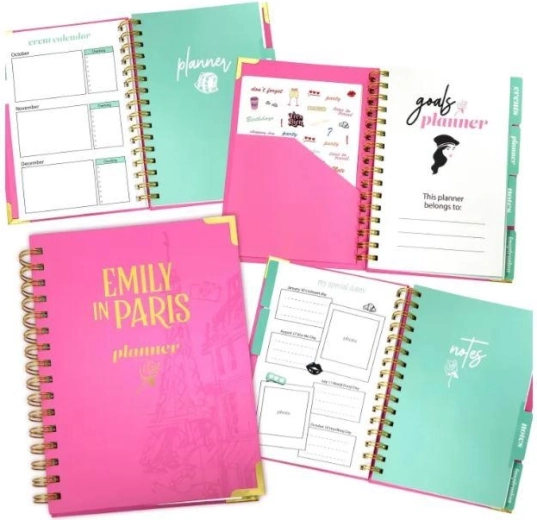 Stickers and inspirational sheets for creative organization