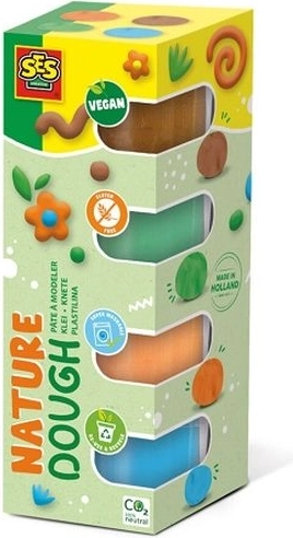 SES Nature Modeling Clay 4 × 90 g