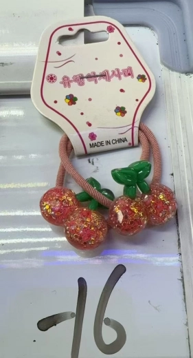 Matu gumijas ar ķiršu motīvu, komplekts 2 gab.