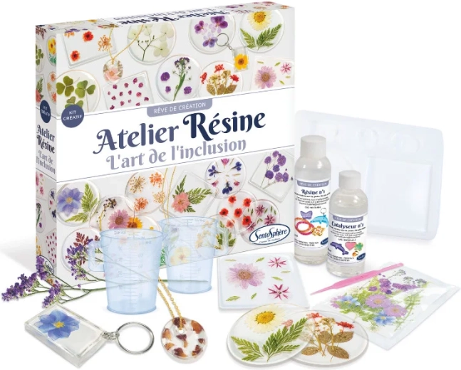 Sentosphere resin crafting – flowers