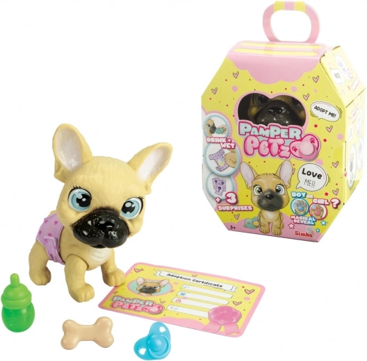 Pamper Petz kucēna figūriņa – franču buldogs
