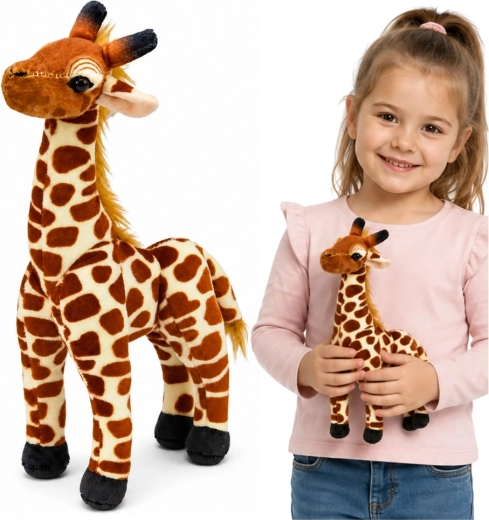 Plīša žirafe 30 cm - 1 gab.