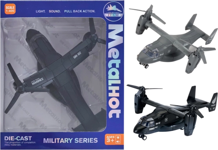 Militārās lidmašīnas V-22 Osprey modelis 1:400
