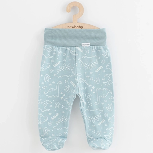 Baby footed pants New Baby Classic II Dino mint 74 (6–9 months)