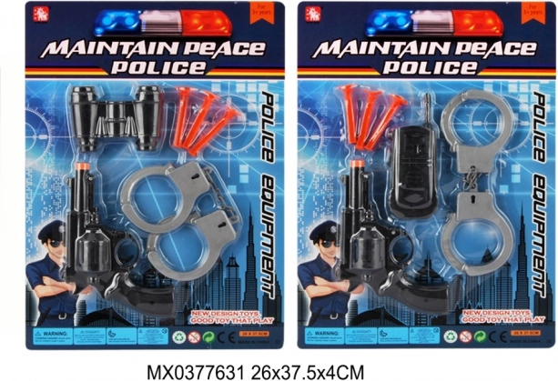 Policijas komplekts mazajiem policistiem
