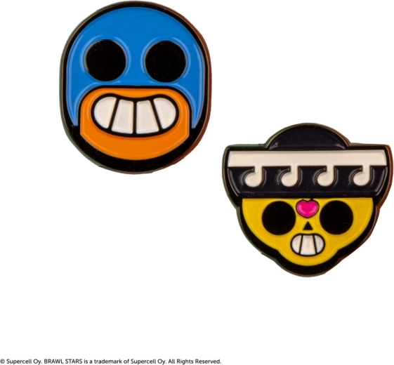Brawl Stars pin set – Poco and El Primo