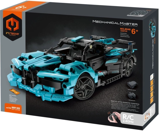 Programmējams RC sporta automašīnas konstruktors iM.MASTER, 439 detaļas