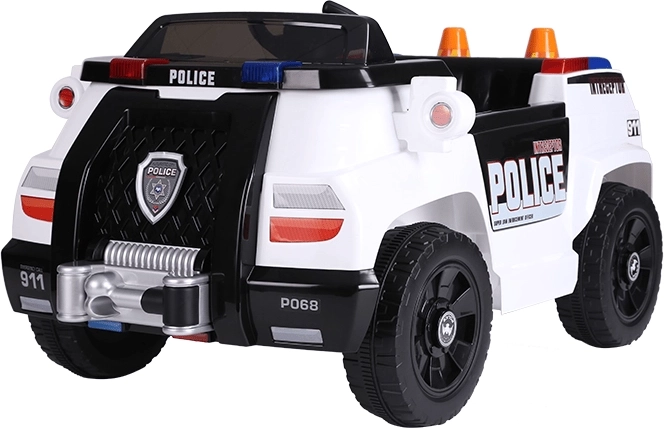 Bērnu elektriskā policijas automašīna 12 V ar tālvadības pulti