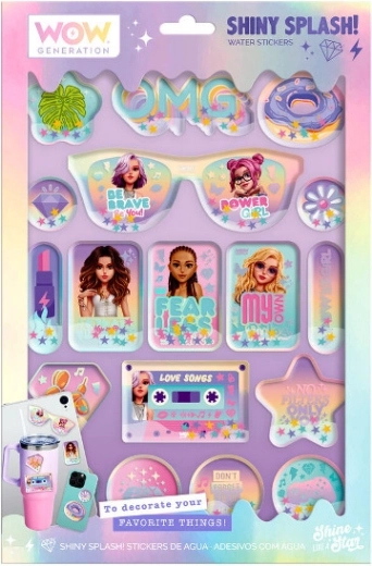 WOW Generation water decals – colorful pastel designs
