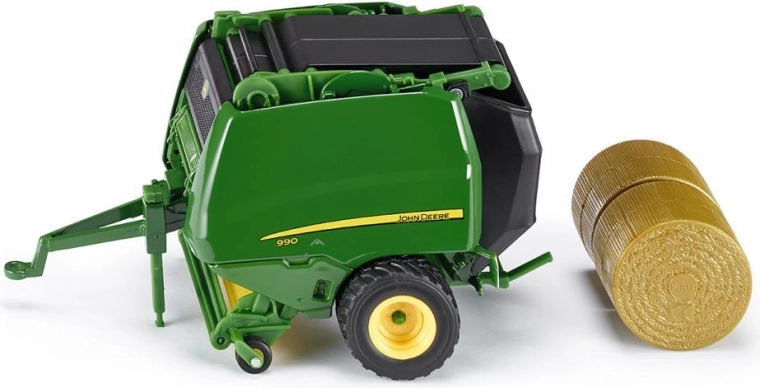 Siku John Deere 990 – apaļo ķīpu prese 1:32