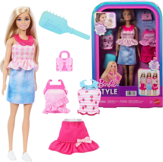 Mattel Barbie Style fashion doll with a set of outfits and accessories