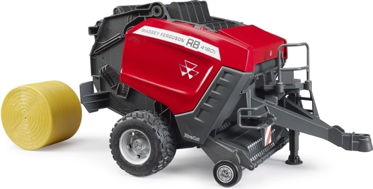 Bruder Massey Ferguson apaļo ķīpu prese