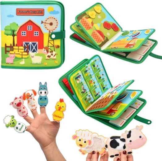 2Kids Toys sensorā busy grāmata – ferma