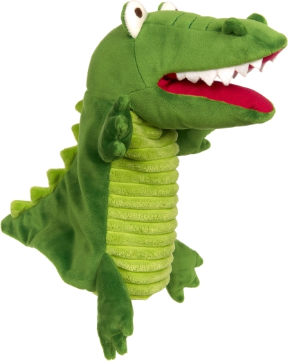Sigikid plush hand puppet crocodile