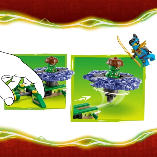Spin it! Spinner with launcher