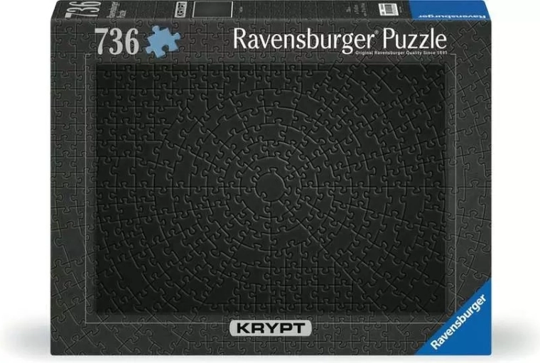 Puzle RAVENSBURGER Krypt melnas 736 gabali