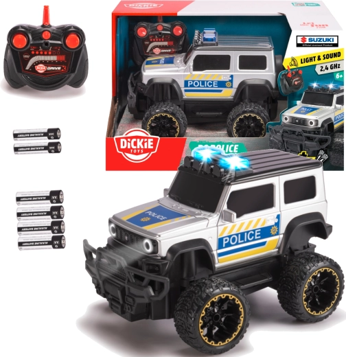 RC policijas apvidus SUZUKI ar gaismām un skaņām