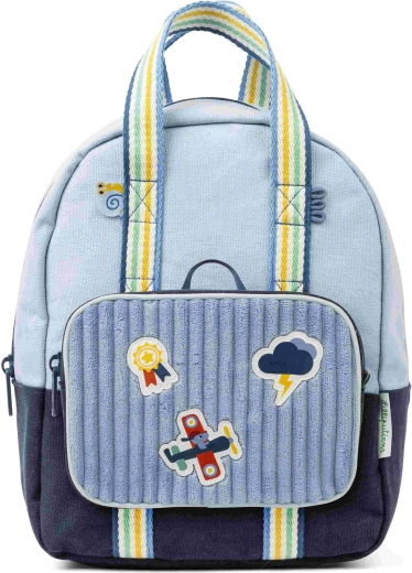 Lilliputiens children's backpack Mix & Match blue