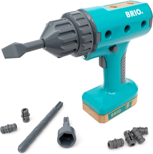 BRIO Builder bērnu akumulatora urbjmašīna