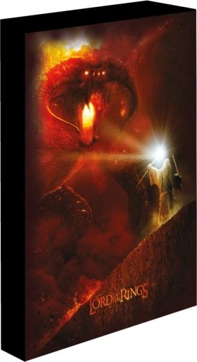 LED Light-Up Wall Art The Lord of the Rings – Balrog 30 × 40 cm