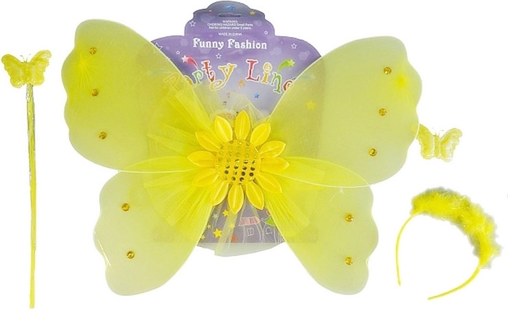 Children's sunflower costume with wings