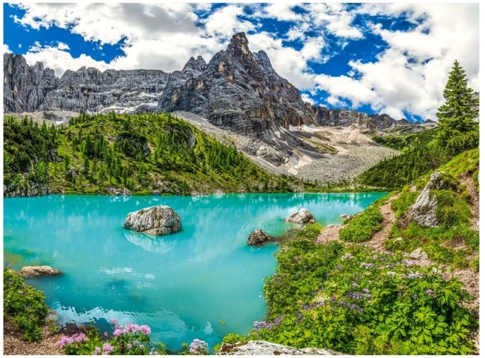 Puzle Sorapis ezers, Alpi, Itālija 2000 gab. CASTORLAND