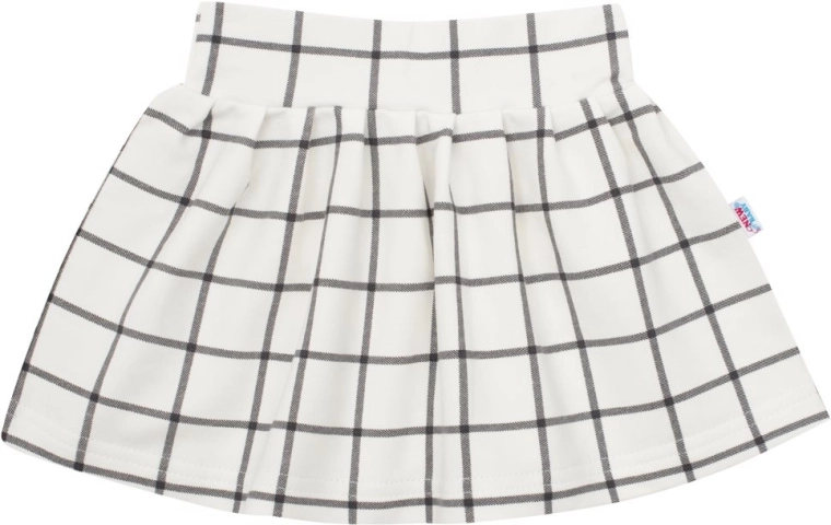 Comfortable skirt with elastic waistband