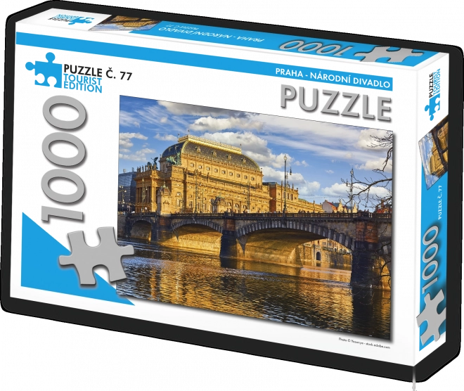 Puzle Prāga – Nacionālais teātris (1000 gabaliņi)
