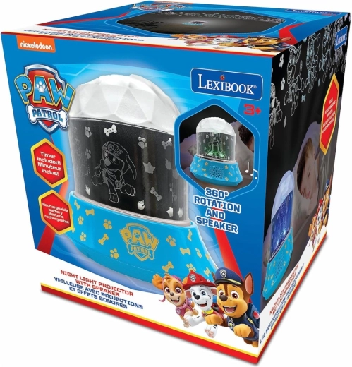 Lexibook nakts projektors Paw Patrol ar skaļruni