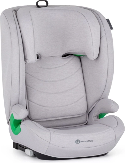 Petite&Mars autokrēsliņš Astor Pro i-Size gentle grey 100–150 cm