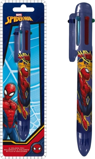 Seškrāsu lodīšu pildspalva Spider-Man