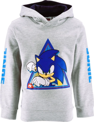 Grey Sonic Hoodie