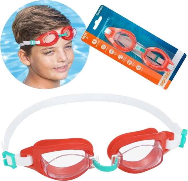 Bērnu peldbrilles Bestway Aqua Burst – Sarkana