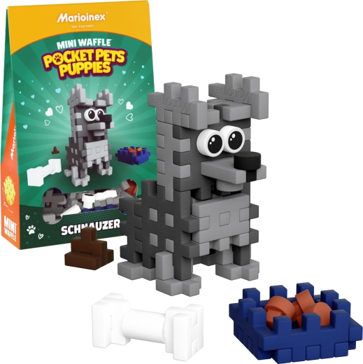 Konstruktors Mini Waffle Pocket Pets – knīrīša kucēns