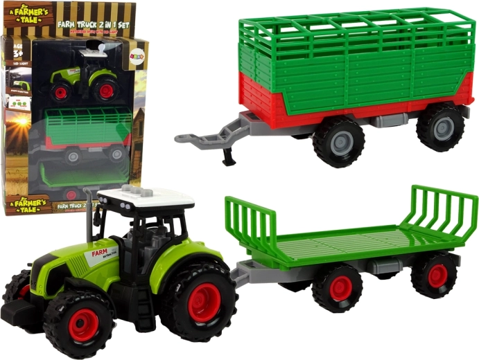 Traktors ar piekabi “Ferma”