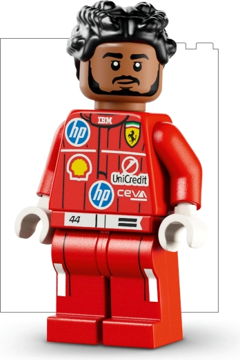 Lūisa Hamiltona minifigūra