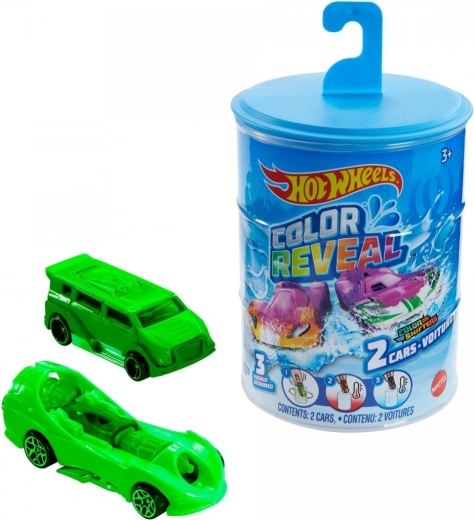 Hot Wheels Color Reveal automašīnīšu dubultiepakojums