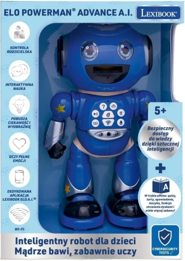 Lexibook ELO POWERMAN – interactive AI robot