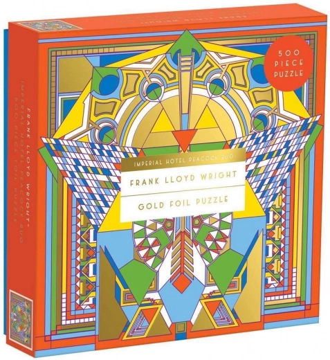 Metāliska puzle Frank Lloyd Wright – Hotel Imperial 500 detaļas