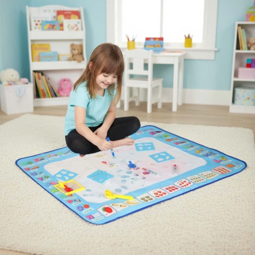 bagātīgs piederumu komplekts radošām rotaļām