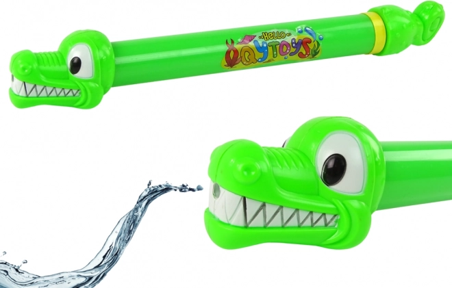 Water Gun Crocodile 45 cm Green Garden