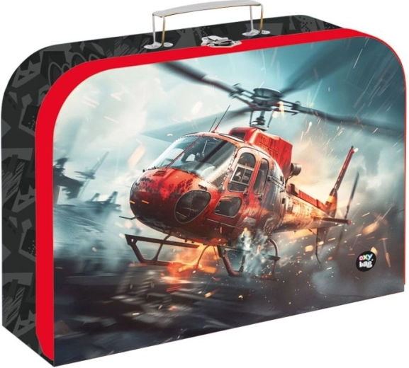 Children's laminate suitcase Firefighters 34 cm