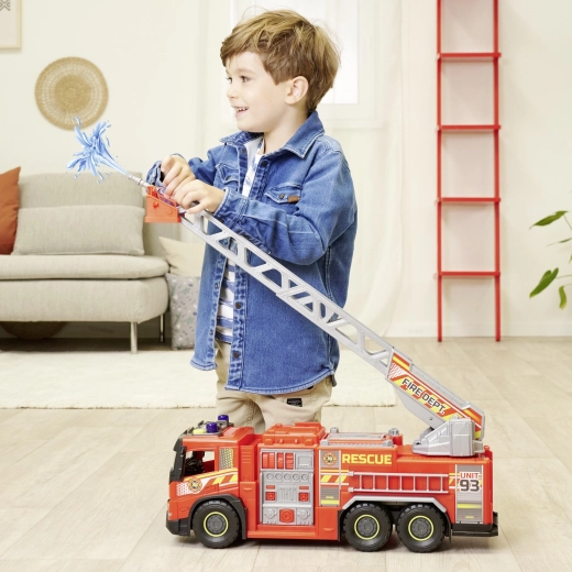 Extendable and rotating ladder