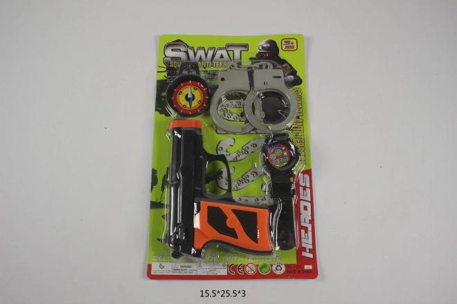 Police Set with Guns and Accessories