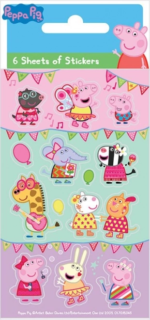 Peppa Pig Stickers - Carnival