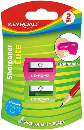 Zīmuļu asināmais Keyroad Nugget, komplekts 2 gab., plastmasas