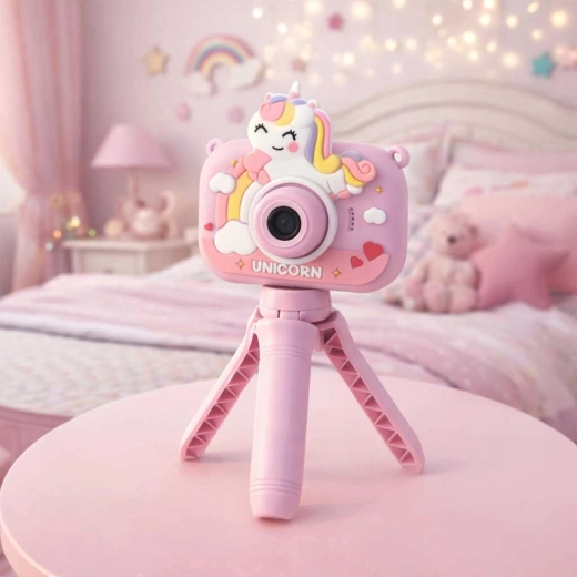 Stabilas bildes ar mini statīvu