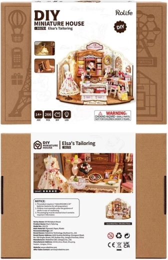 Dāvanu iepakojums ar instrukciju